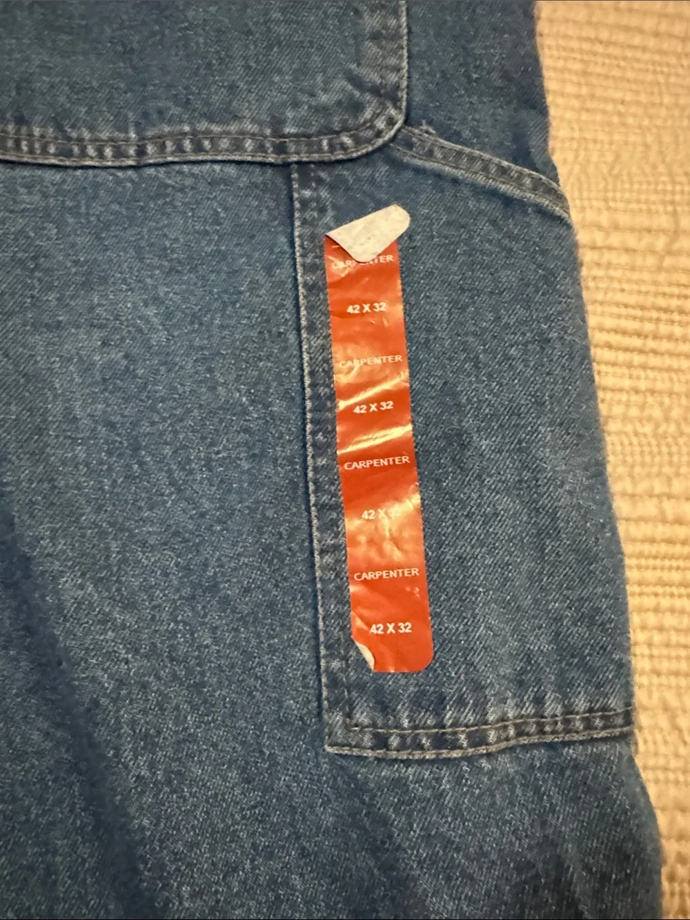 Men's Straight-Leg Jeans in Medium Blue